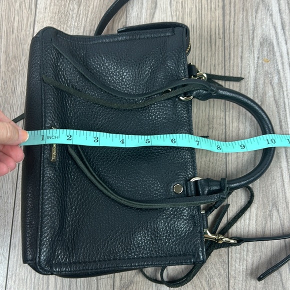 Rebecca Minkoff Raegan fringe black leather bag small - Picture 6 of 12